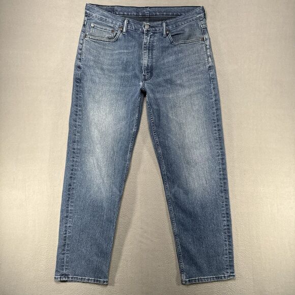 Levis Jeans Mens‎ 36x32 Blue 550 Baggy Relaxed  Straight American Western Denim - Picture 1 of 10